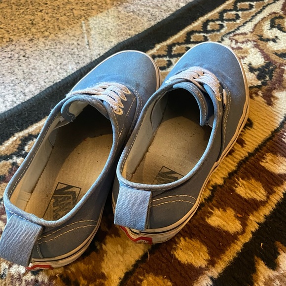 Blue Kids Vans Shoes - Picture 2 of 6